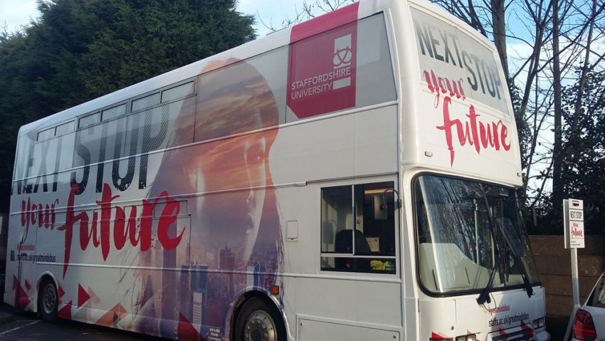 University Of Staffordshire Road Show