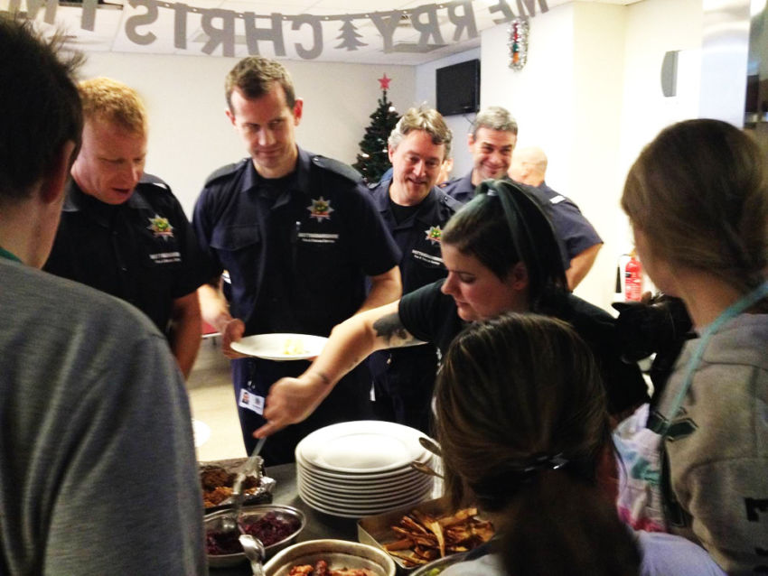 Fire Station Dinner