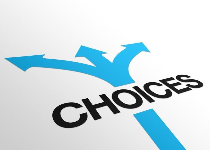 Choices Crossroads Arrows
